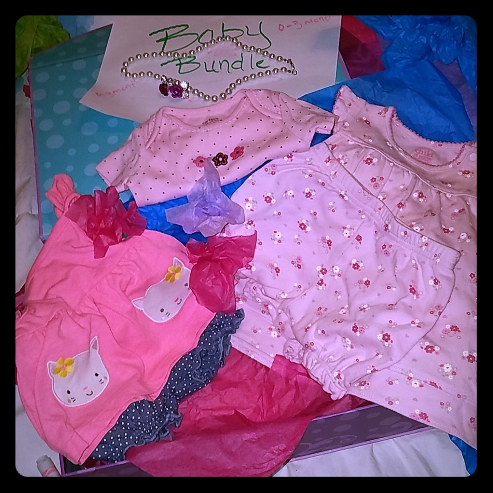 0-3months Baby Bundle!!!🤗🤗 GIFT BOX INCLUDED!!